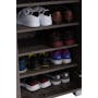 Everett 2 Door Shoe Cabinet - Dark Sonoma - 9