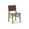 Maddox Dining Chair - Cocoa, Brown (Genuine Leather)