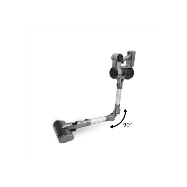 NNIO Cordless Stick Vacuum (N6830SVC) - 2 - 3D smartphone stabilizer, adjustable 90-degree angle, ergonomic design, compact