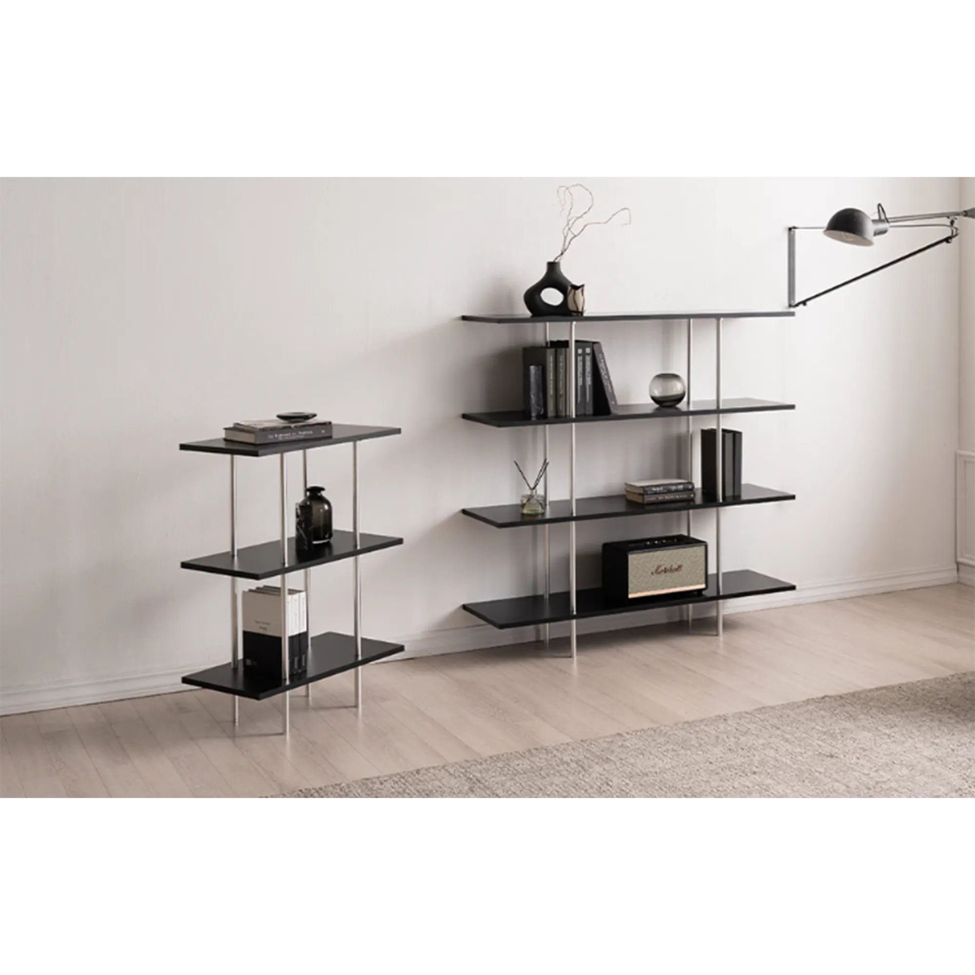 Bauhaus 3-Tier Display Shelf - Black - 11