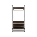 Capri Open Wardrobe with 3 Shelves