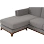 Elijah L-Shaped Sofa - Dolphin Grey (Fabric) - 10