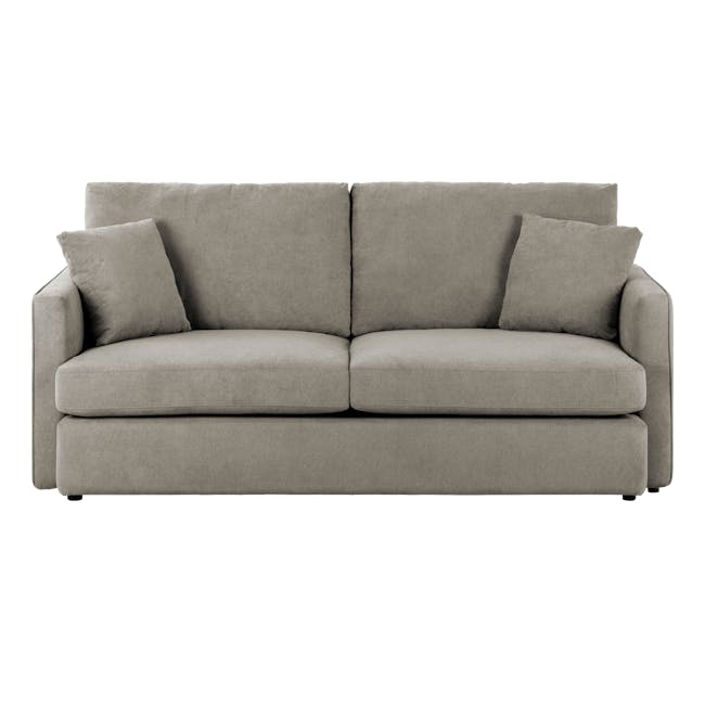 Ashley 3 Seater Lounge Sofa - Taupe - 0