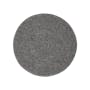 Timber Round Flatwoven Rug 1.2m - Black - 0