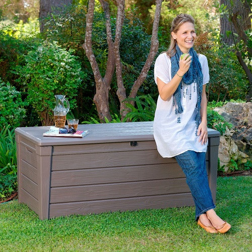 Brightwood Storage Box, Keter Outdoor Furniture HipVan