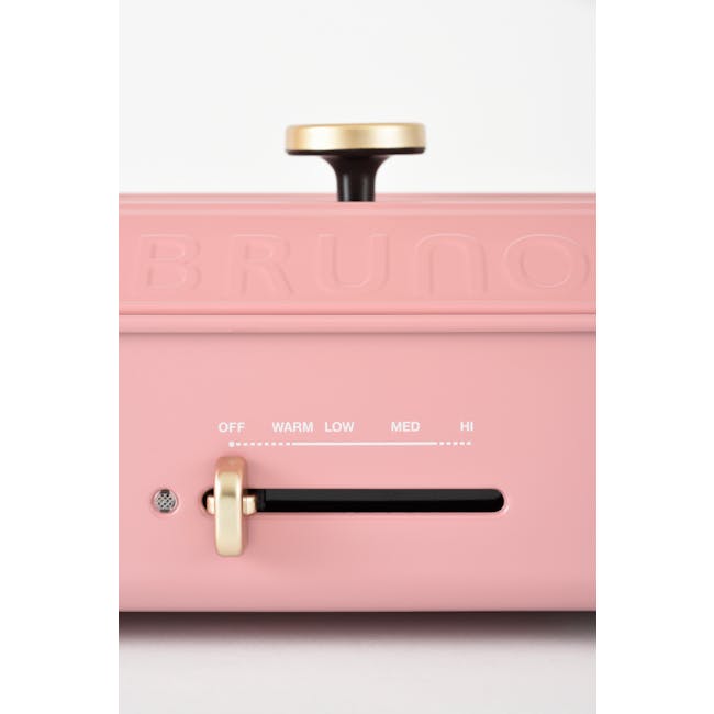 BRUNO Exclusive Bundles - Rose Pink Compact Hotplate + Attachments (4 Options) - 6