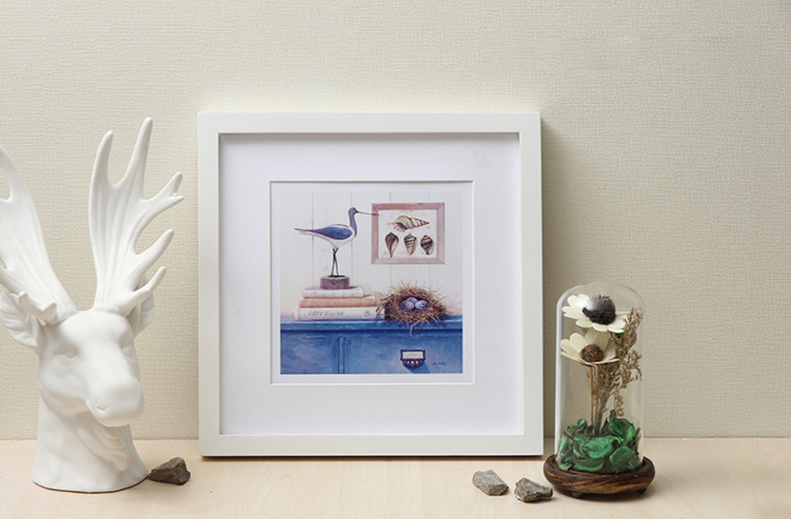 12Inch Square Wooden Frame Black, Frames by HipVan HipVan