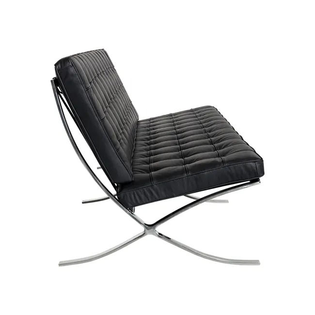 Benton 3 Seater Sofa with Benton 2 Seater Sofa - Black (Genuine Cowhide) - 7 - Modern digital interface, User-friendly