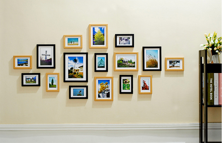 A4 Size Wooden Frame Black, Frames by HipVan HipVan