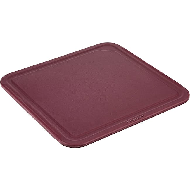 Tasty+ Medium Cutting Board - Aubergine Red - 4