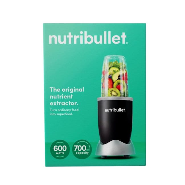 NutriBullet 600W Personal Blender - Metallic Black - 6