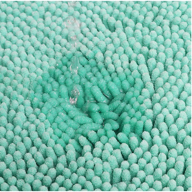 Cora Chenille Floor Mat - Mint Green - 3