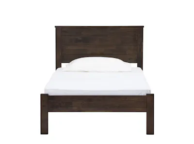 Barrett Single Bed - Dark Chestnut