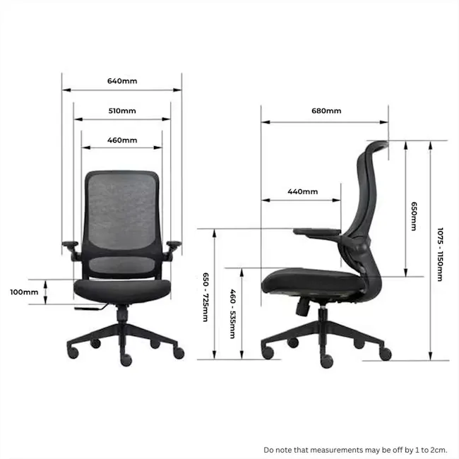 Aurix Office Chair - Red - 6
