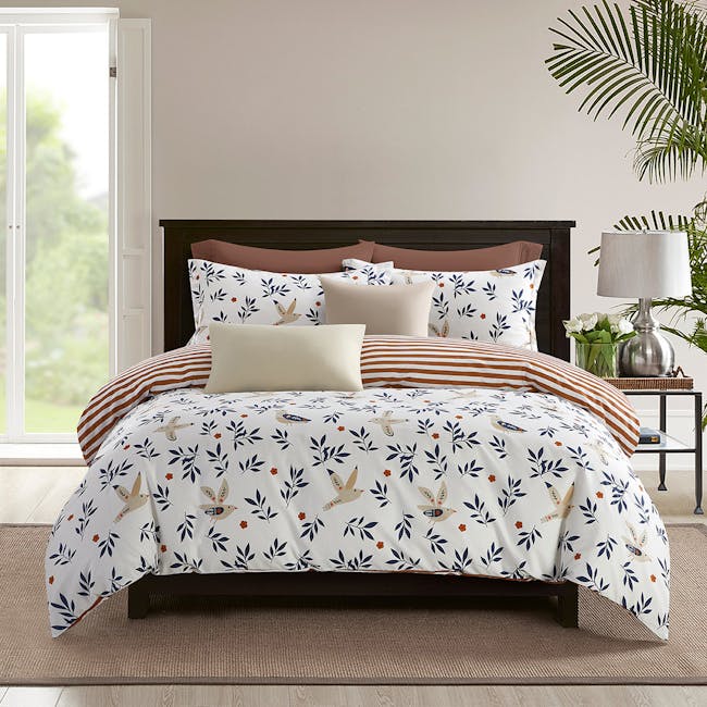 Holly 100% Cotton Bedding Set (4 Sizes) - 0
