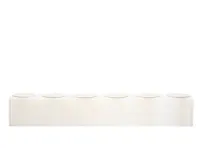 Athena 6 Seater Foldable Bench 3m - White