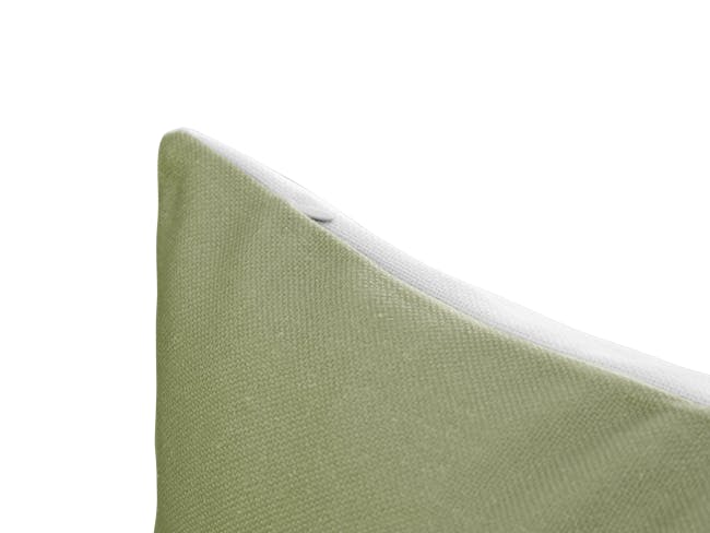 Throw Cushion Cover - Dusty Green - 3