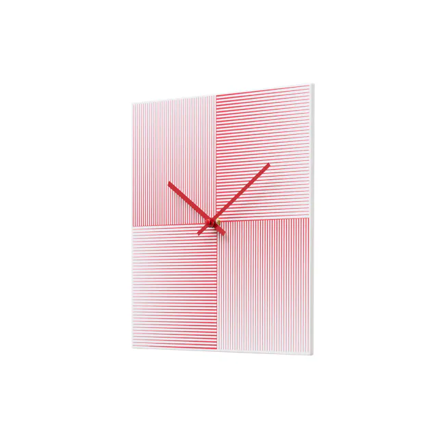 Commes Gradient Wall Clock - Red - 3