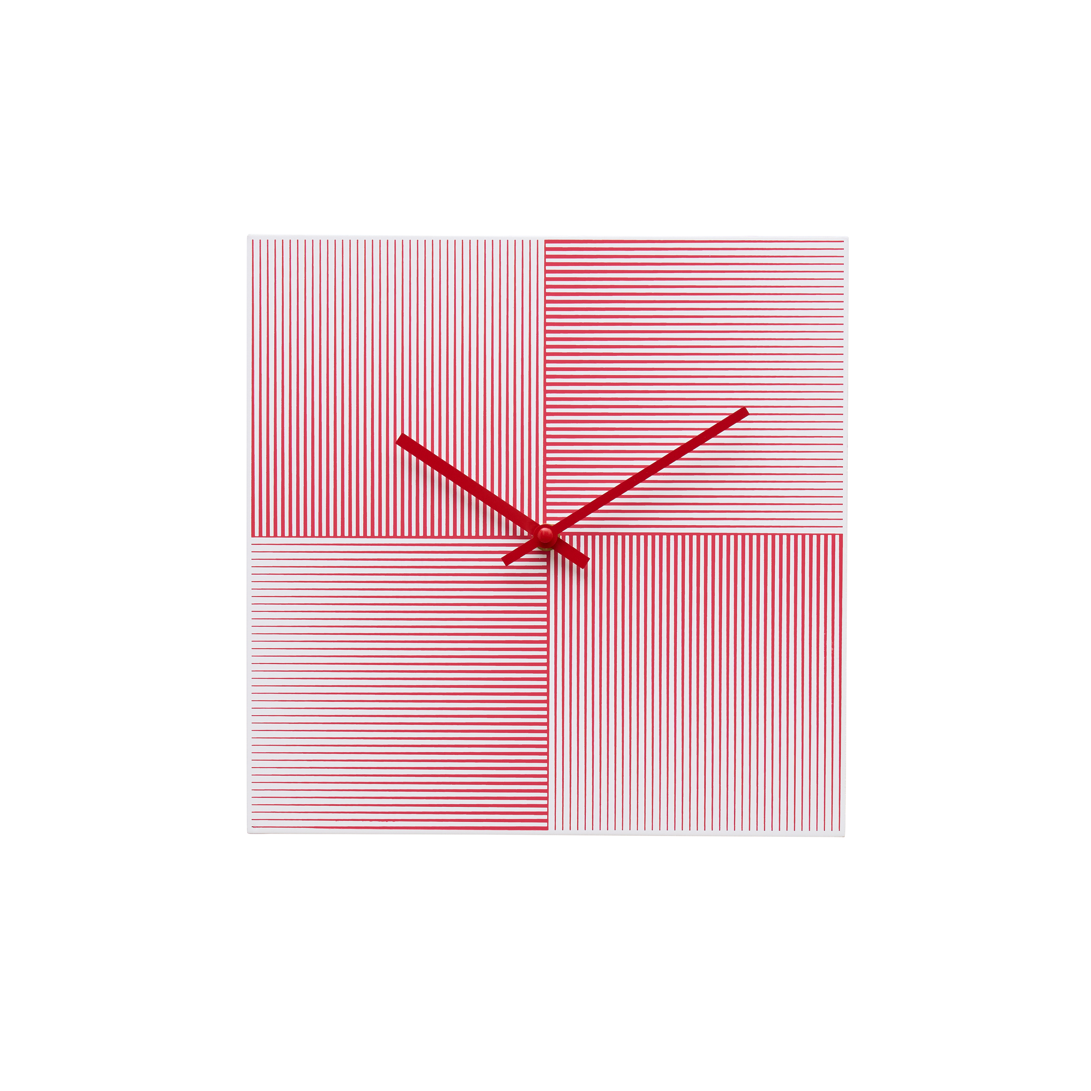 Commes Gradient Wall Clock - Red