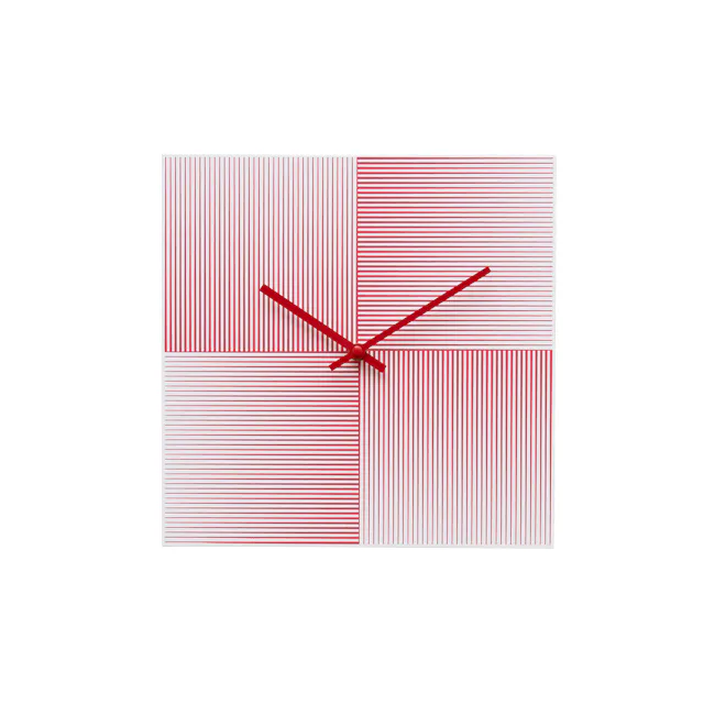 Commes Gradient Wall Clock - Red - 1