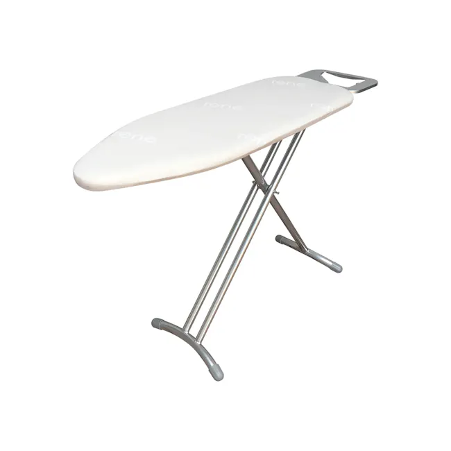 Rene Ironing Board Classic (3 Sizes) - Small: 95 x 32cm - 1 - White ironing board, minimalist design, foldable structure
