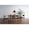Hayton Dining Table 1.8m with 4 Tacy Dining Chairs in Cocoa - 1