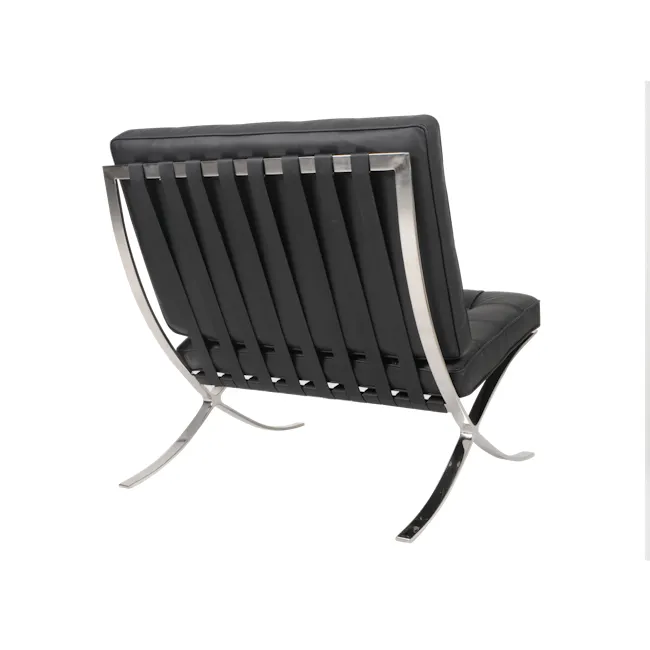 Benton Chair - Black (Genuine Cowhide) - 19