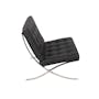 Benton Chair - Black (Genuine Cowhide) - 12