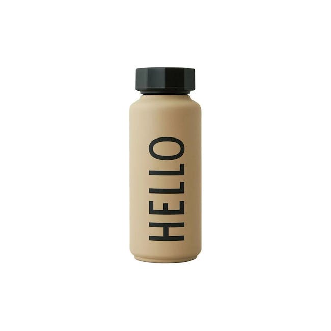 Insulated Bottle Special Edition - Beige (Hello) - 0