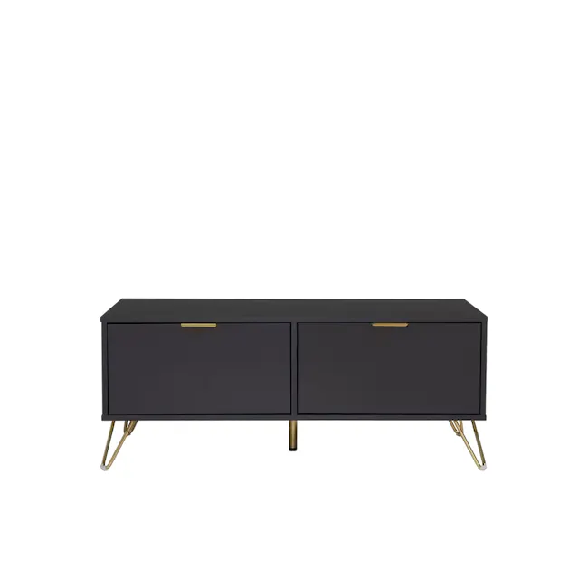 Volos Coffee Table - 1 - modern sideboard, sleek black cabinet, minimalist furniture, contemporary side table, elegant