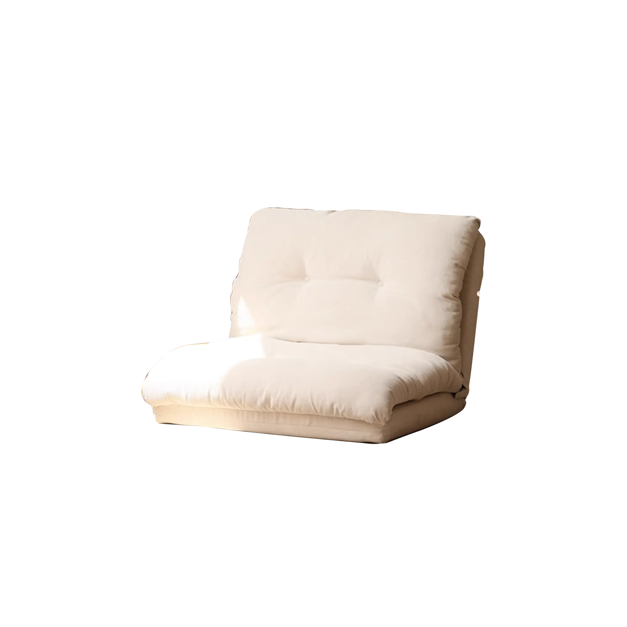 (As-is) Jesse Sofa Bed - Cream Corduroy - 1