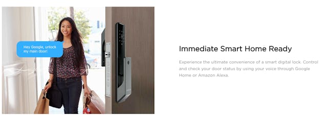 Luxus Atlas Ultra Slim Digital Door Lock - 13