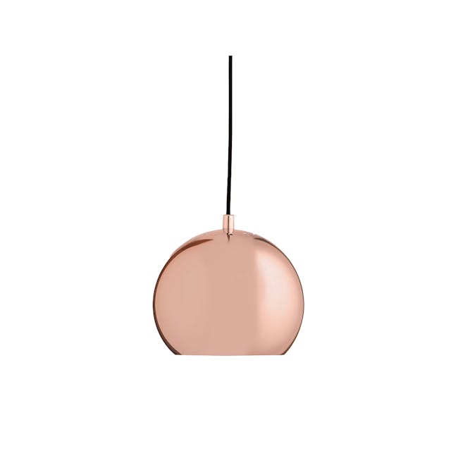 Slug Pendant Lamp - Glossy Copper - 0