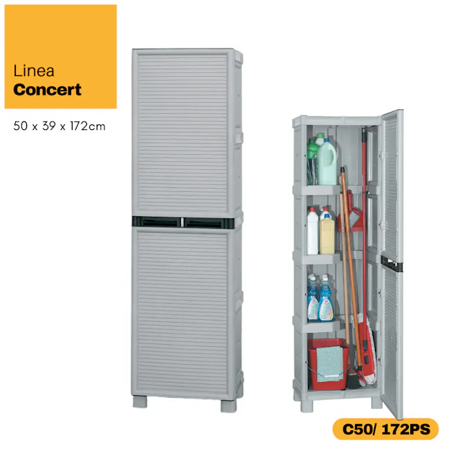 Linea Concert Slim Multipurpose Cabinet - 5