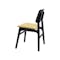 Margo Fabric Seat Dining Chair - Black, Pistachio - 3
