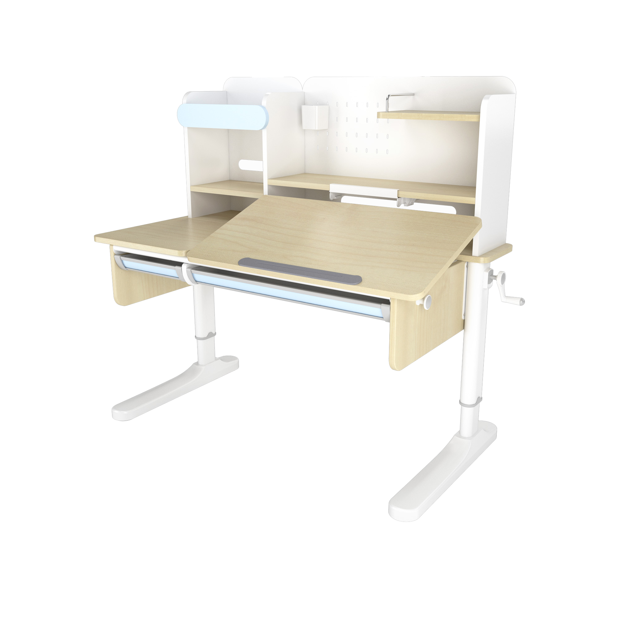 Impact Ergonomic Kids Study Desk 1.2m - Blue