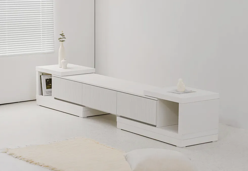 Heden Extendable TV Console 1.6m-2.4m - Oak - 12