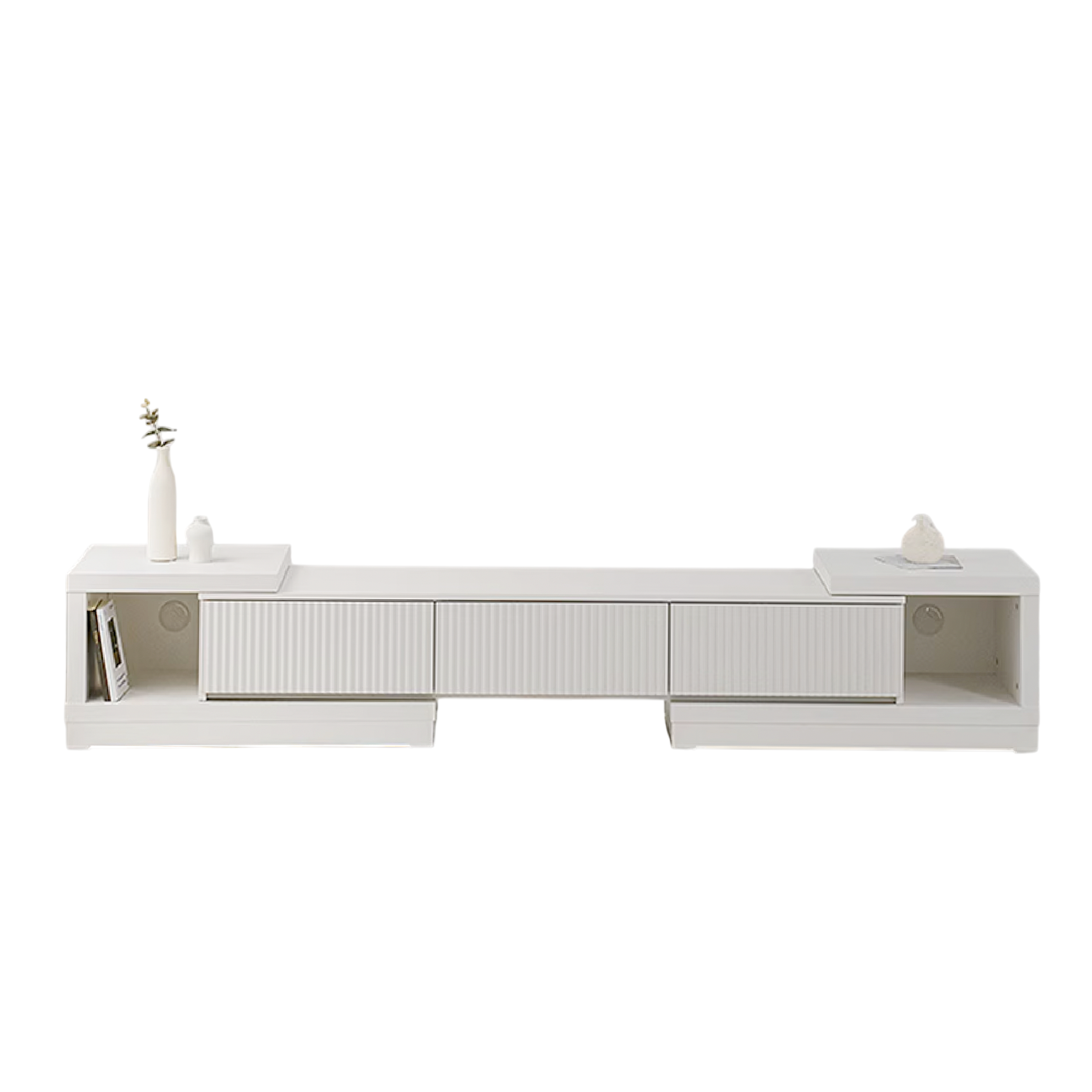 Heden Extendable TV Console 1.6m-2.4m - White