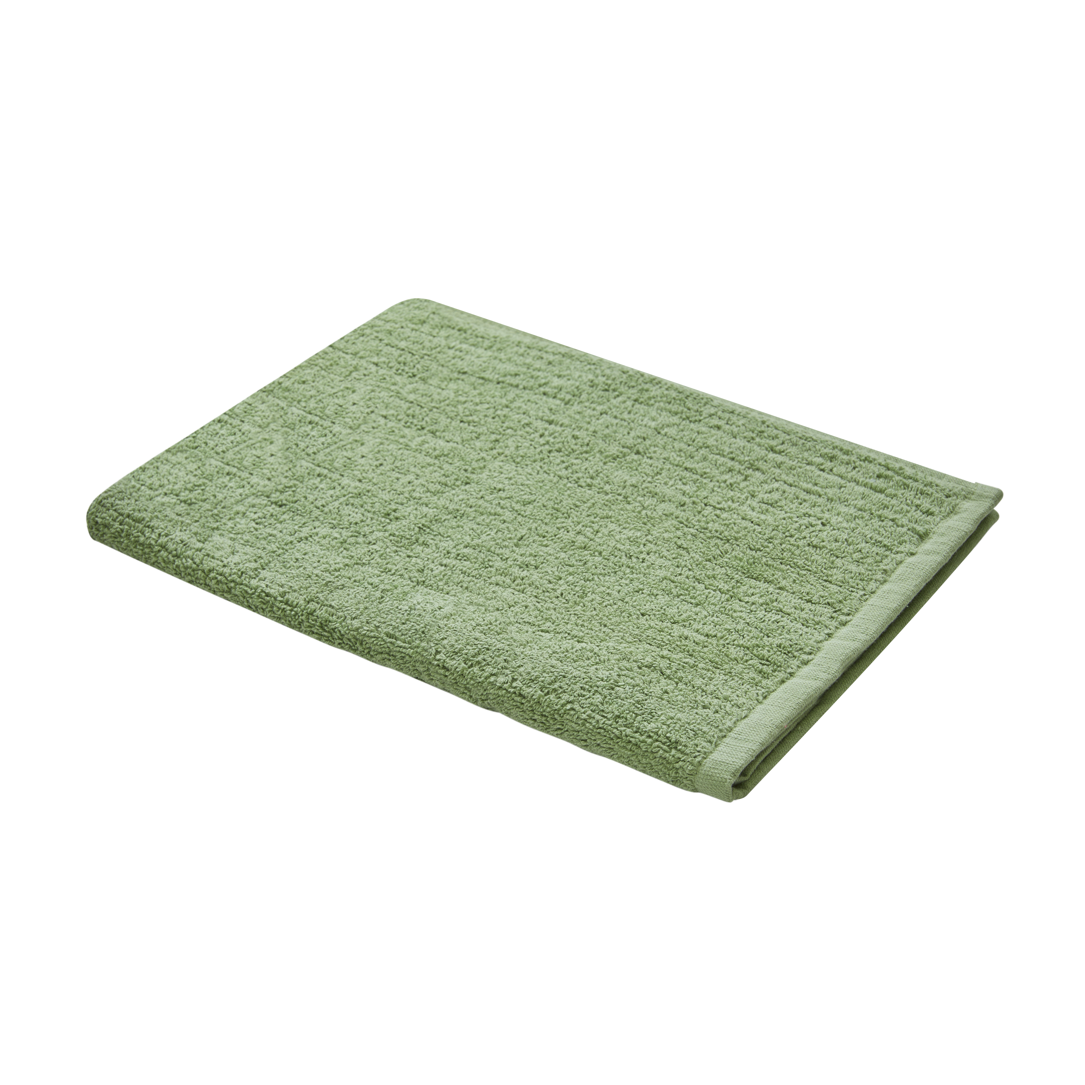 EVERYDAY 100% Cotton Bath Mat 70 x 50 cm - Moss