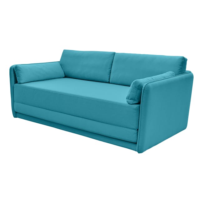 Greta 3 Seater Sofa Bed - Teal - 3