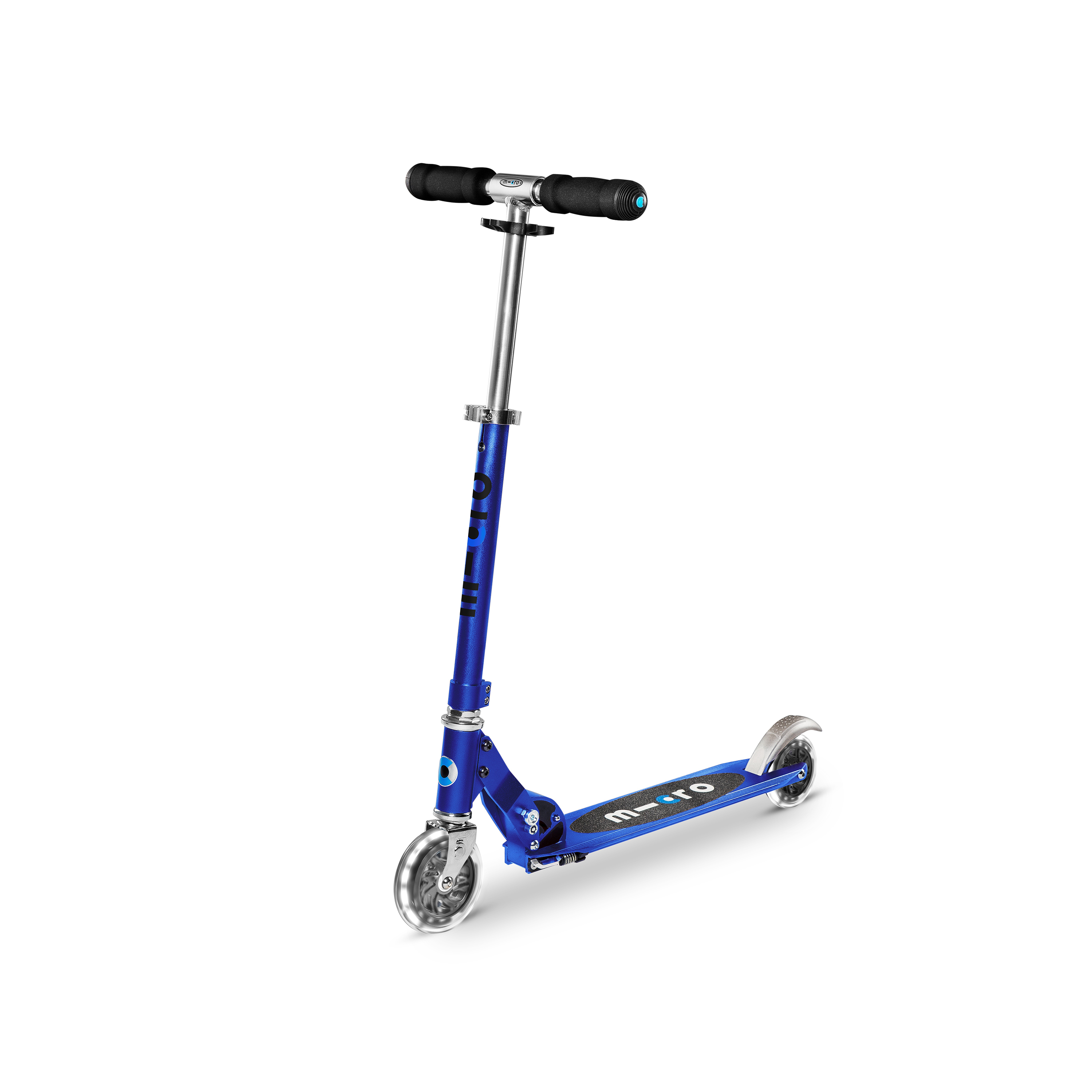 Micro Sprite Foldable LED Scooter - Sapphire Blue (Age 5+)