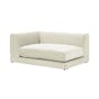 Abby L-Shaped Lounge Sofa - Pearl - 5