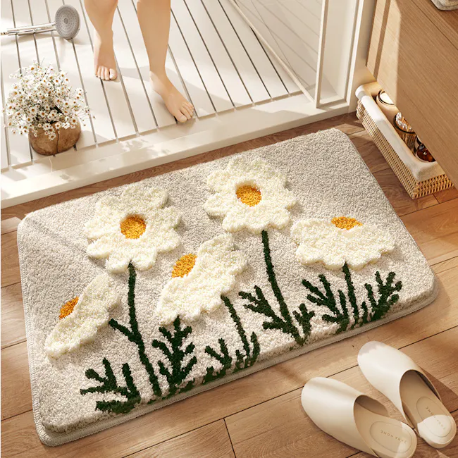 Daisy Bloom Floor Mat - 2