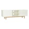 Aalto TV Cabinet 1.6m - White, Natural - 2