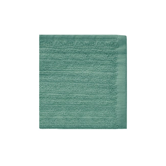 EVERYDAY Face Towel - Teal (Set of 2) - 3