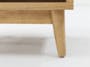 Aspen King Storage Bed in Cloud White with 2 Kyoto Top Drawer Bedside Table in Oak - 14