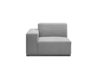 (As-is) Milan Left Arm Unit - Slate (Fabric) - 1