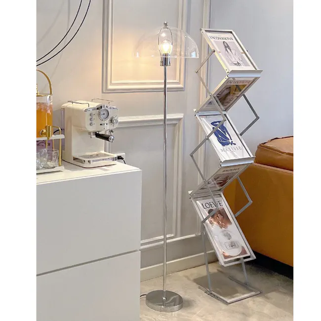 Baus Acrylic Floor Lamp - Clear - 2