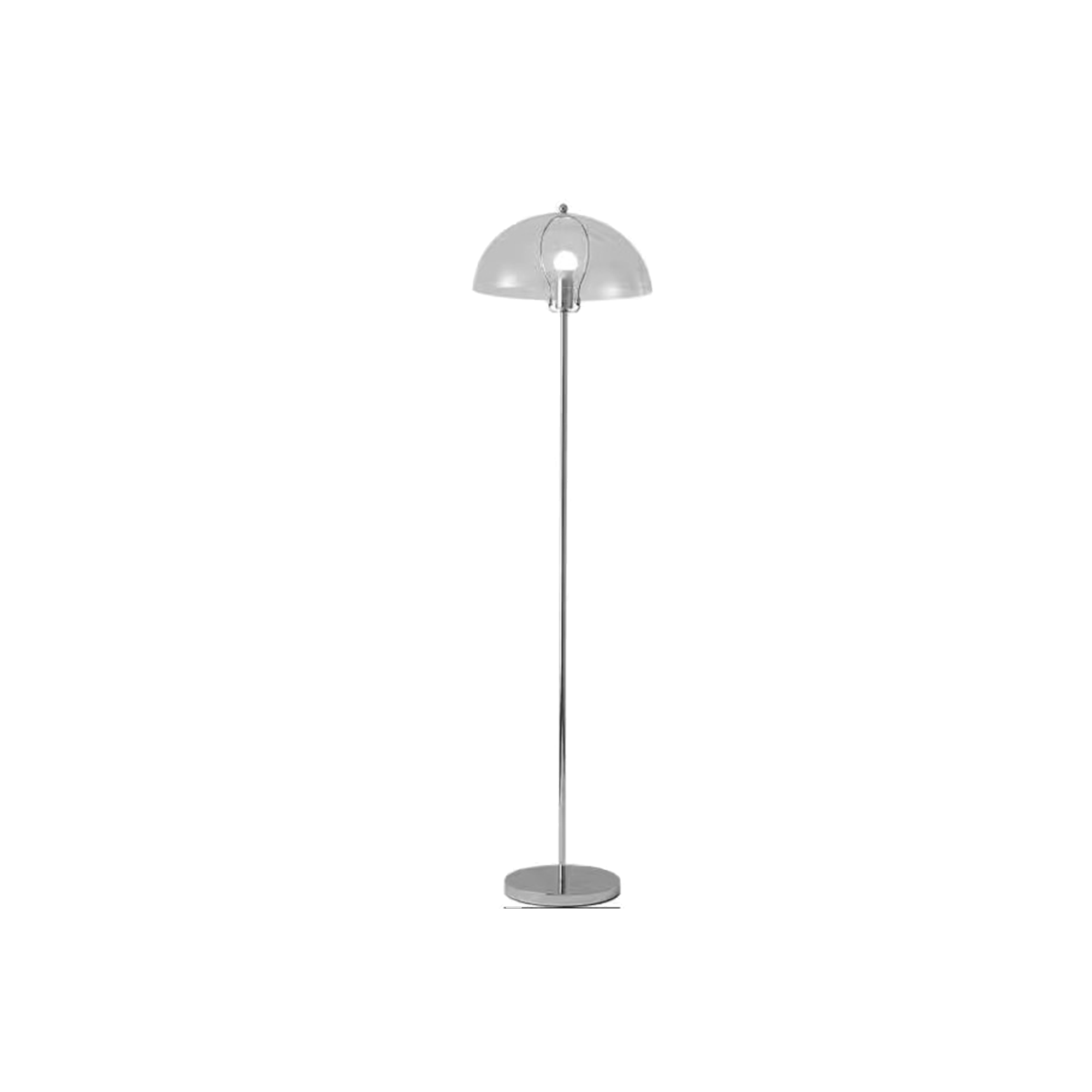 Baus Acrylic Floor Lamp - Clear