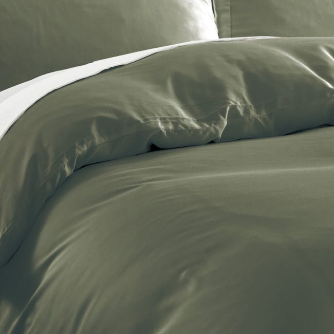Ettitude Full Bedding Set - Mosstone (4 Sizes) - 1
